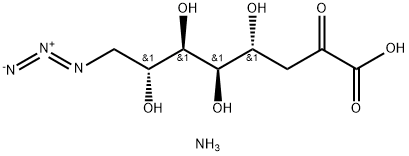 3-去氧-D-甘露-2-辛酮糖酸叠氮糖,KDO-AZIDE,KDO-N3 结构式