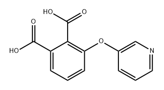 3-(PYRIDIN-3-YLOXY)PHTHALIC ACID 结构式