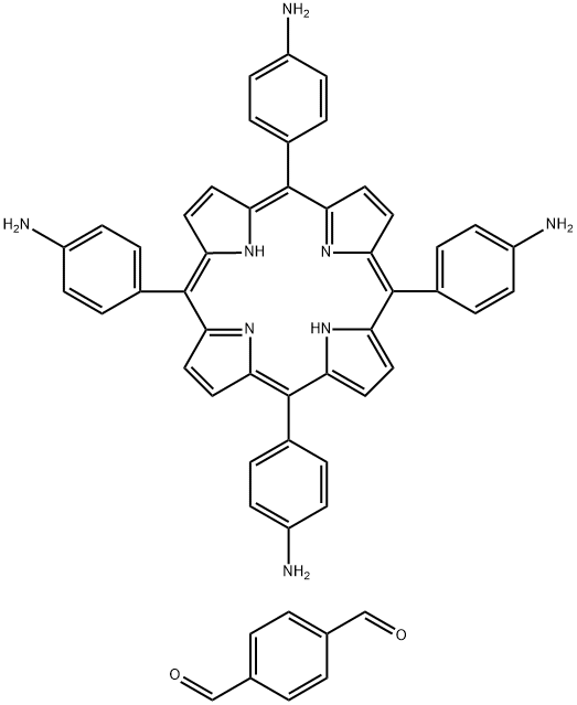 COF-366共价有机骨架 结构式