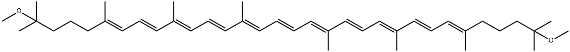 Dimethoxylycopene 结构式