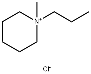 [1-propyl-1-methylpiperidinium]Cl 结构式