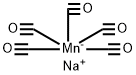 Manganate(1-), pentacarbonyl-, sodium (1:1) 结构式