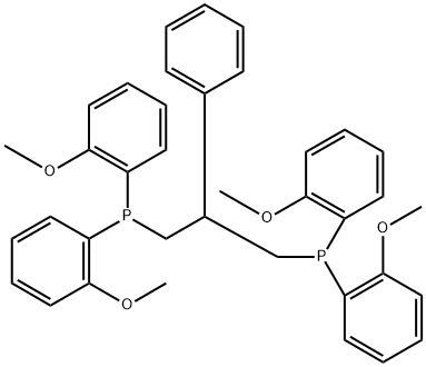 Phosphine, (2-phenyl-1,3-propanediyl)bis[bis(2-methoxyphenyl)- (9CI) 结构式