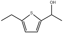 1-(5-Ethylthiophen-2-yl)ethanol 结构式