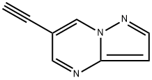 6-乙炔基吡唑并[1,5-A]嘧啶 结构式