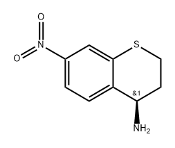 (R)-7-nitrothiochroman-4-amine 结构式