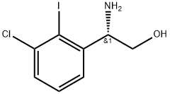 2-amino-2-(3-chloro-2-iodophenyl)ethanol 结构式