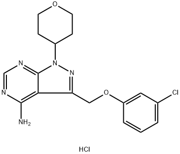 PF-4800567 HCl 结构式