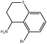 5-bromothiochroman-4-amine 结构式