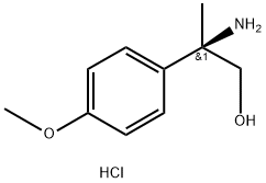 Benzeneethanol,β-amino-4-methoxy-β-methyl-,hydrochloride(1:1),(βR)- 结构式