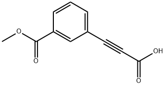 3-(3-(甲氧羰基)苯基)丙炔酸 结构式