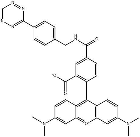 5-TAMRA-5-TETRAZINE 结构式