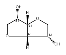 1,4:3,6-Dianhydro-L-mannitol 结构式