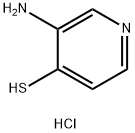 3-Amino-4-pyridinethiol hydrochloride (1:1) 结构式