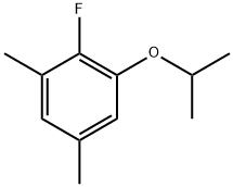 2-Fluoro-1,5-dimethyl-3-(1-methylethoxy)benzene 结构式