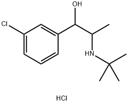 rac threo-Dihydro Bupropion Hydrochloride 结构式