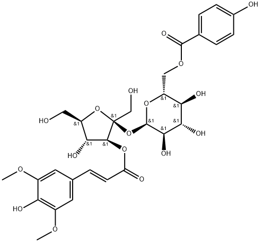 远志糖苷B 结构式