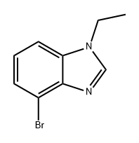 4-溴-1-乙基1H苯并咪唑 结构式