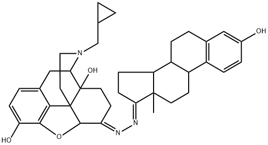 naltrexone-estrone azine 结构式