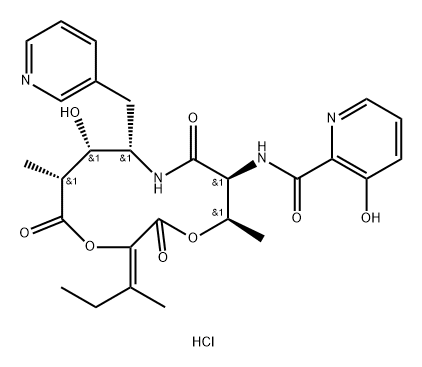 Pyridomycin Hydrochloride 结构式