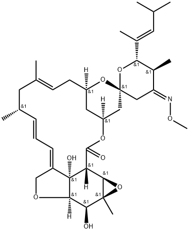 3,4-Epoxy-moxidectin 结构式