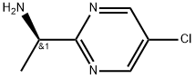 2-Pyrimidinemethanamine, 5-chloro-α-methyl-, (αR)- 结构式