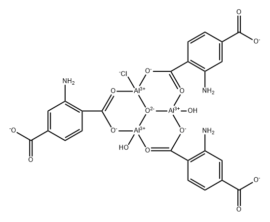 MIL-101(Al)-NH2 MOF 结构式