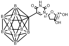 5-carboranyl-2'-deoxyuridine 结构式