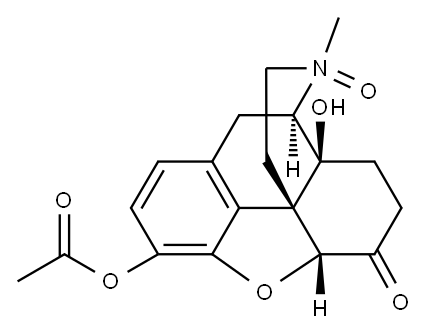 3-Acetyl-oxymorphone N-oxide 结构式