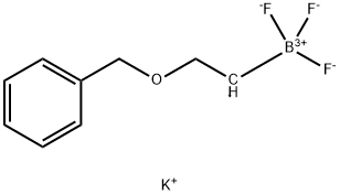 Potassium (2-(benzyloxy)ethyl)trifluoroborate 结构式