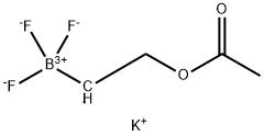 PotassiuM (2-acetoxyethyl)trifluoroborate 结构式