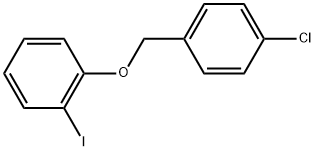 1-[(4-Chlorophenyl)methoxy]-2-iodobenzene 结构式