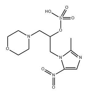 Ornidazole Impurity 3 结构式
