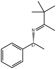 Benzenemethanamine, α-methyl-N-(1,2,2-trimethylpropylidene)-, [N(E),αR]- 结构式