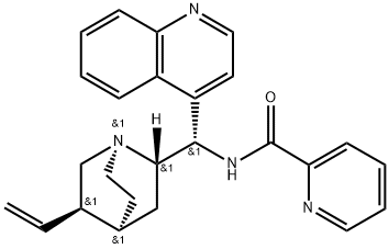 N-(9-脱氧-EPI-辛克宁-9-基)氮苯酰胺 结构式