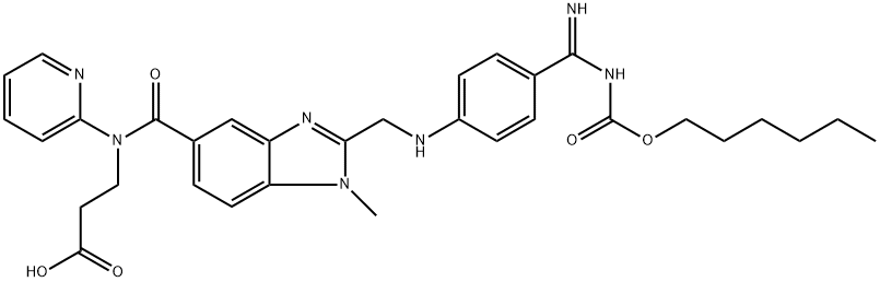 达比加群酯杂质E 结构式