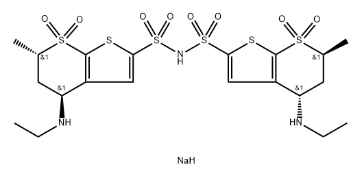 Dorzolamide Impurity 3 结构式