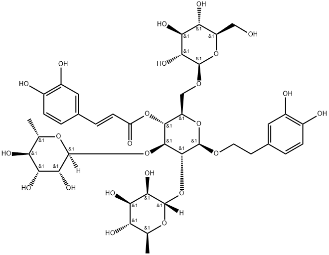 2'-Rhamnoechinacoside 结构式