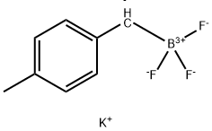 Potassium trifluoro(4-methylbenz yl)borate 结构式