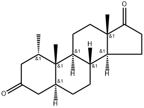 DehydroMesterolone 结构式