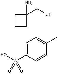 1-氨基-4-甲基苯磺酸环丁烷甲醇 结构式