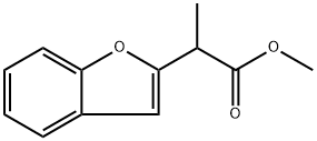 2-Benzofuranacetic acid, α-methyl-, methyl ester 结构式