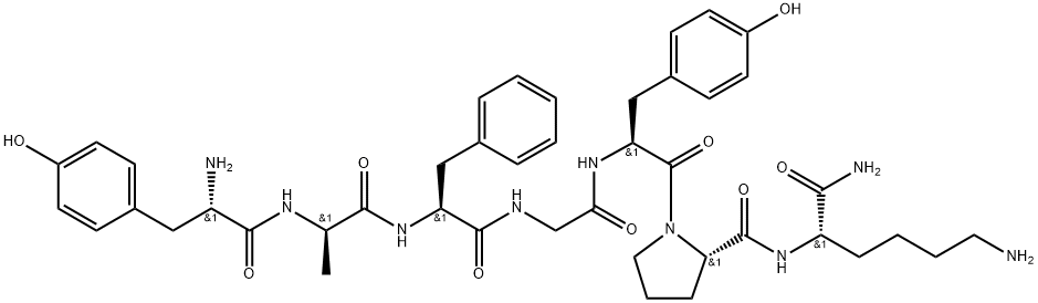 (Lys7)-Dermorphin 结构式