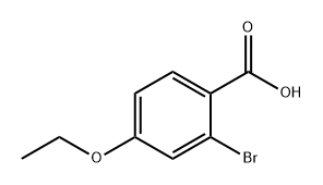 2-溴-4-乙氧基苯甲酸 结构式