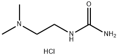 2-(二甲氨基)乙基]脲盐酸 结构式