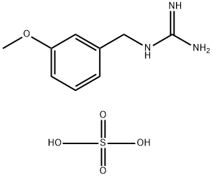 双(1-[(3-甲氧基苯基)甲基]胍),硫酸盐 结构式