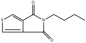 5-丁基-4H-噻吩并[3,4-C]吡咯-4,6(5H)-二酮 结构式