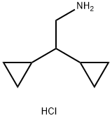 Cyclopropaneethanamine, β-cyclopropyl-, hydrochloride (9CI) 结构式