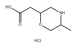 4-(2-氯乙酰基)吗啉 结构式