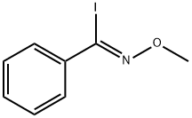 Benzenecarboximidoyl iodide, N-methoxy-, [C(Z)]- 结构式